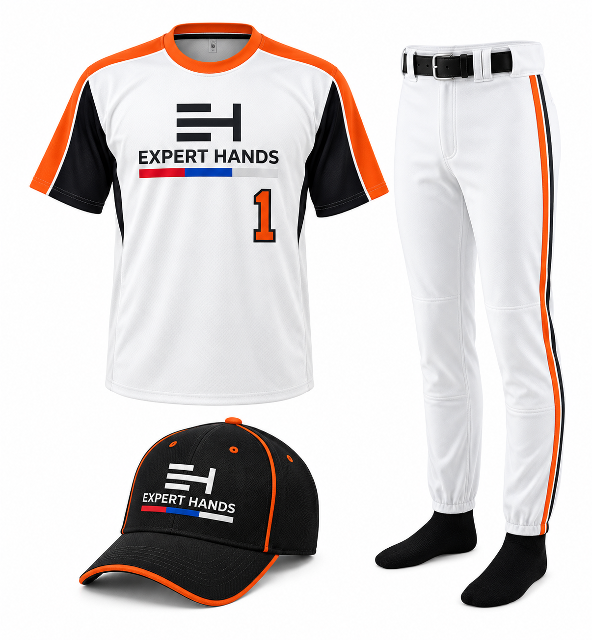 Baseball Jersey & Pants Set 01