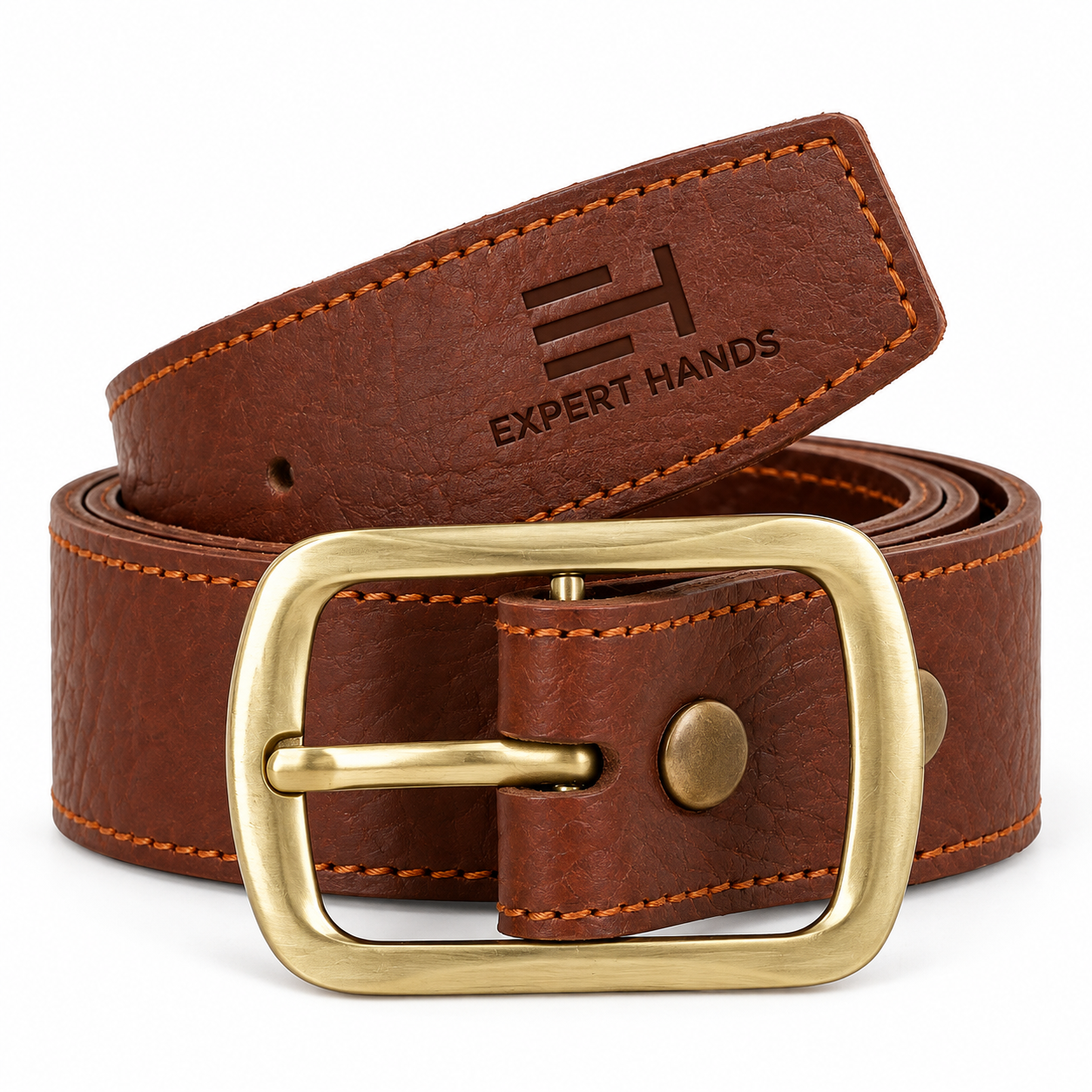 Heavy-Duty Leather Lifting & Sports Belt