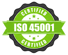 ISO 45001 Certified Occupational Health & Safety